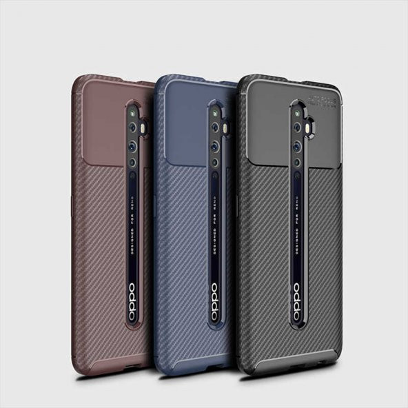 Oppo Reno 2Z Kılıf Zore Negro Silikon - 2