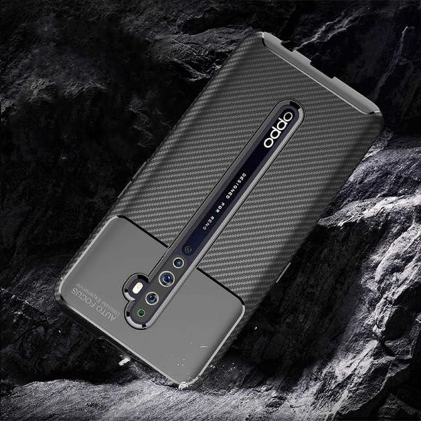 Oppo Reno 2Z Kılıf Zore Negro Silikon - 3