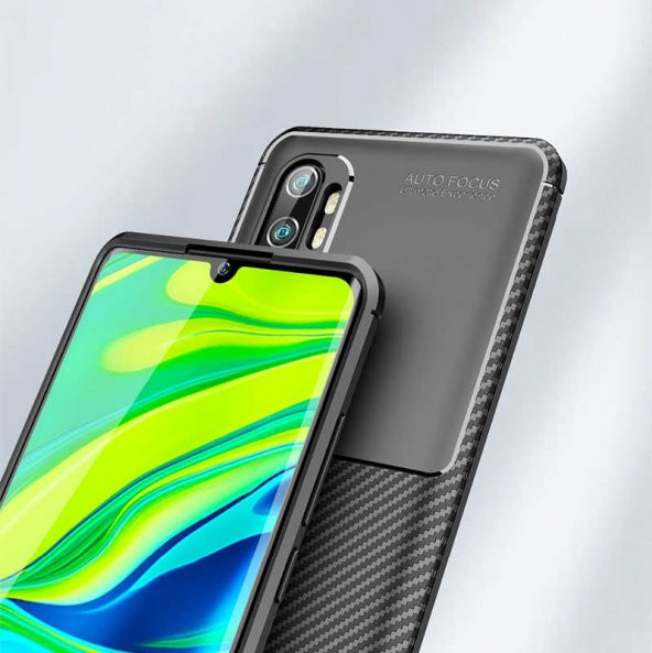 Xiaomi Mi Note 10 Kılıf Zore Negro Silikon - 3
