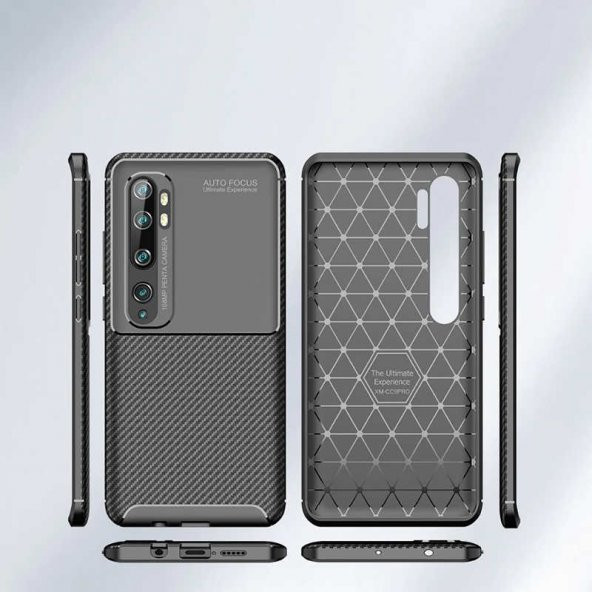 Xiaomi Mi Note 10 Kılıf Zore Negro Silikon - 4
