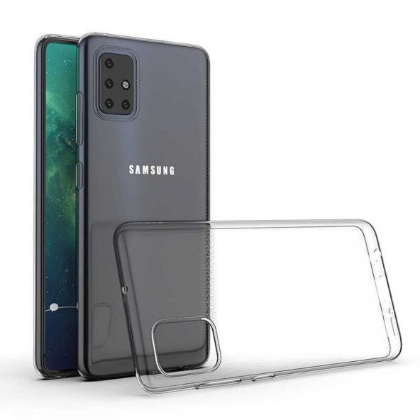 Galaxy A51 Kılıf Zore Süper Silikon