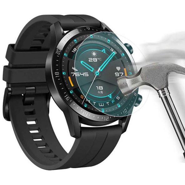 Huawei GT2 46mm Zore Standart Cam Ekran Koruyucu - 2