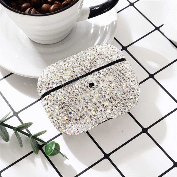 Apple Airpods Pro Kılıf Zore Diamond Silikon - 4