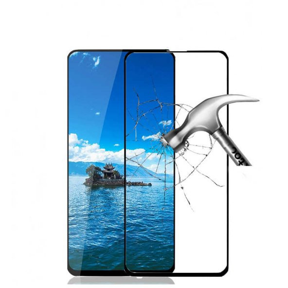 Huawei P Smart Pro 2019 Zore Kenarları Kırılmaya Dayanıklı Cam Ekran Koruyucu - 2