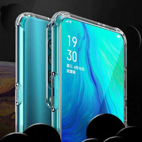 Oppo A5 2020 Kılıf Zore Nitro Anti Shock Silikon - 2