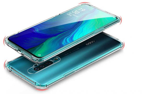 Oppo A5 2020 Kılıf Zore Nitro Anti Shock Silikon - 4