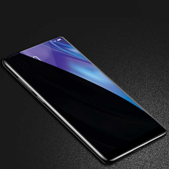 Xiaomi Mi 9T Zore New 5D Privacy Temperli Ekran Koruyucu - 3
