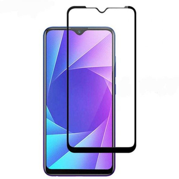 Realme 6İ Zore Kenarları Kırılmaya Dayanıklı Cam Ekran Koruyucu