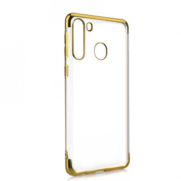 Galaxy M11 Kılıf Zore Dört Köşeli Lazer Silikon - 4