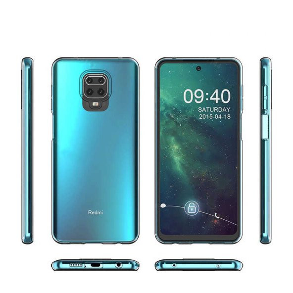 Xiaomi Redmi Note 9S Kılıf Zore Süper Silikon - 2