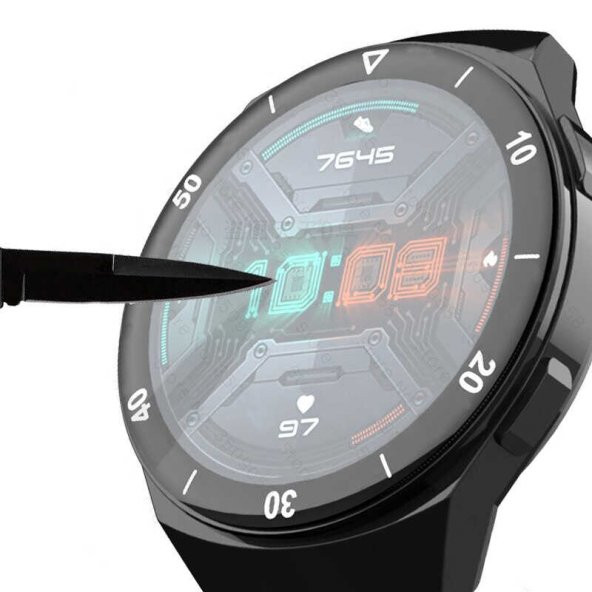 Huawei GT 2E 46mm Sport PPMA Pet Saat Ekran Koruyucu - 3