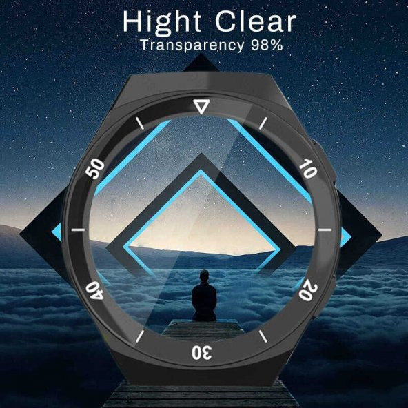 Huawei GT 2E 46mm Sport PPMA Pet Saat Ekran Koruyucu - 7