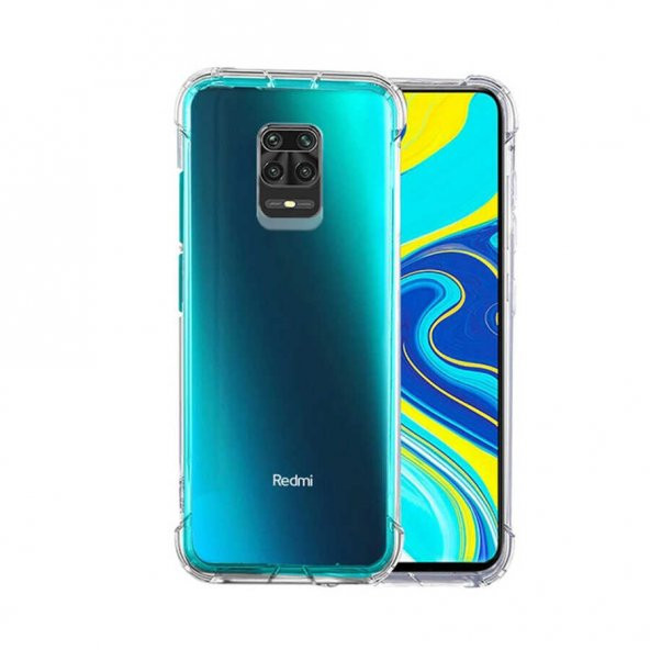 Xiaomi Redmi Note 9 Kılıf Zore Nitro Anti Shock Silikon