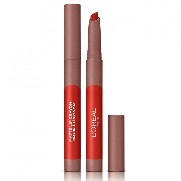 Loreal Paris Matte Lıp Crayon Kalem Mat Ruj 110 Caramel Rebel