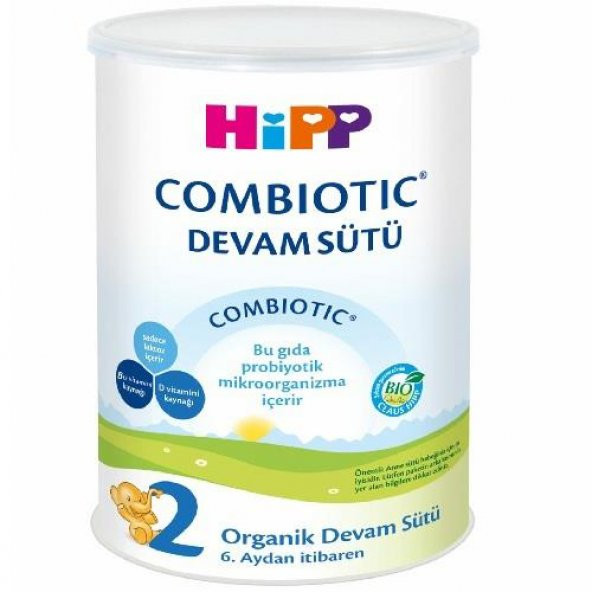 HiPP 2 Organik Combiotic Devam Sütü 350 gr
