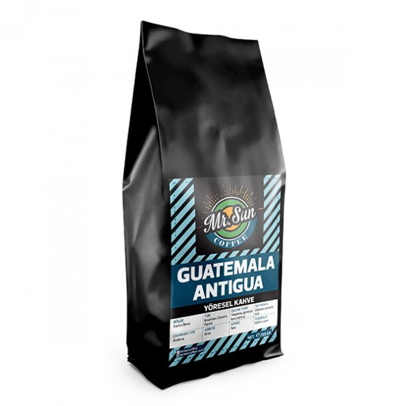 Mr. Sun Coffee Guatemala Antigua 250 Gr. Yöresel Filtre Kahve