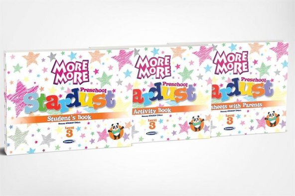 Kurmay Okul Öncesi More And More Stardust Preschool Level 3  3lü Set