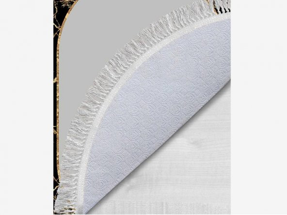 Oval Saçaklı 2li Banyo Paspas Takımı Space Gri - 2