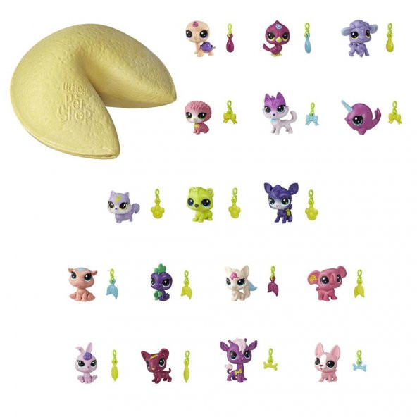 E7260 Şans Kurabiyesi Sürpriz Şanslı Minişler /Littlest Pet Shop / +4 yaş - 12