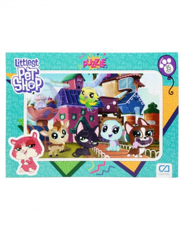 Littlest Pet Shop 35 Parça Frame Puzzle 5019