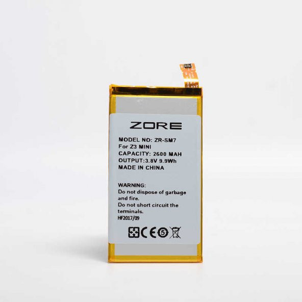 Sony Xperia Z3 Mini  Evastore Tam  Evastore Batarya