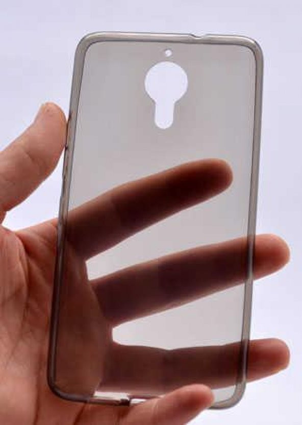 General Mobile 5 Plus Kılıf  Evastore Ultra İnce Silikon Kapak 0.2 mm