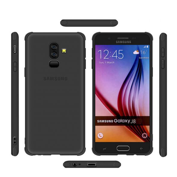 Galaxy J8 Kılıf  Evastore Odyo Silikon - 3