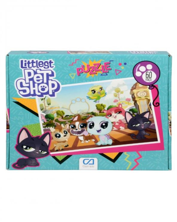 Littlest Pet Shop 60 Parça Puzzle