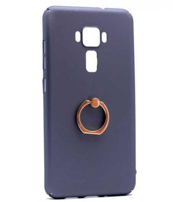 Asus Zenfone 3 ZE552KL Kılıf  Evastore Yüzüklü Rubber Kapak