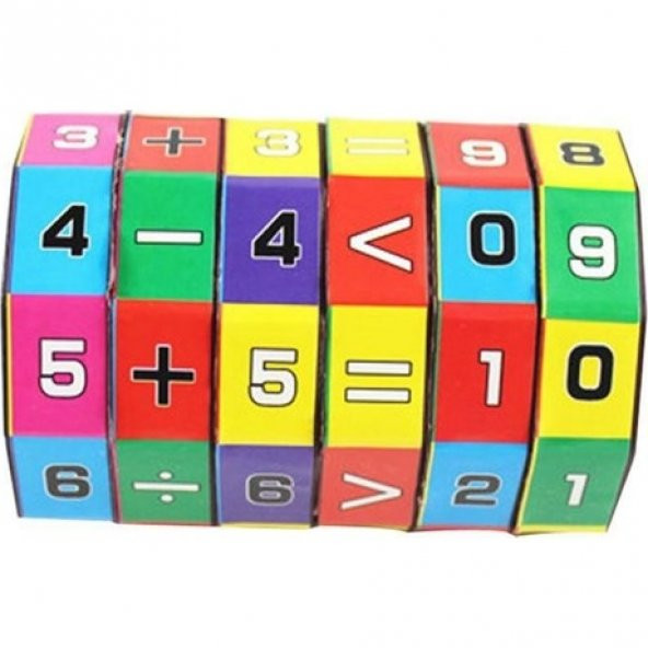 MATEMATİK İŞLEM KÜPÜ EĞİTİCİ ZEKA KÜPÜ - 2