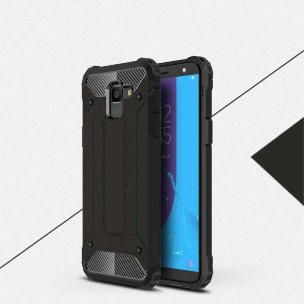 Galaxy J6 Kılıf  Evastore Crash Silikon - 2