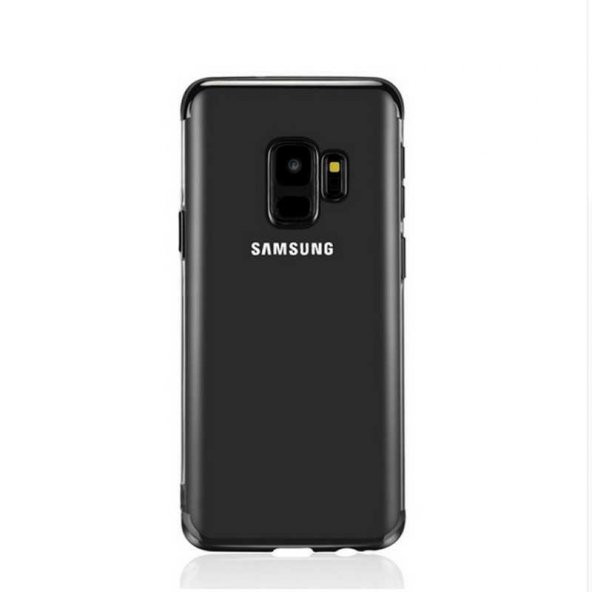 Galaxy A6 2018 Kılıf  Evastore Dört Köşeli Lazer Silikon - 2