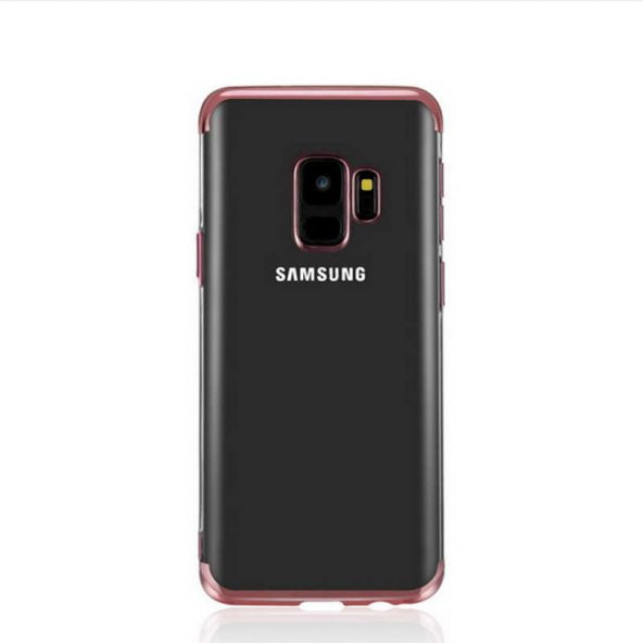 Galaxy A6 2018 Kılıf  Evastore Dört Köşeli Lazer Silikon - 5