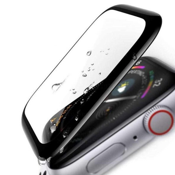 Apple Watch 42mm  Evastore 3D Full Yapışkanlı Cam Ekran Koruyucu