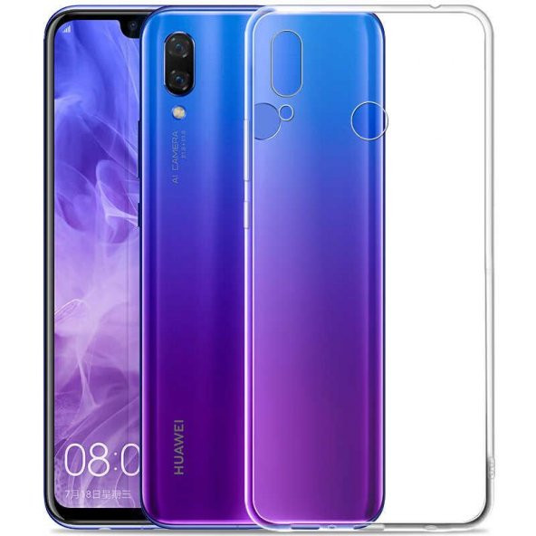 Huawei Y9 2019 Kılıf  Evastore Süper Silikon - 2