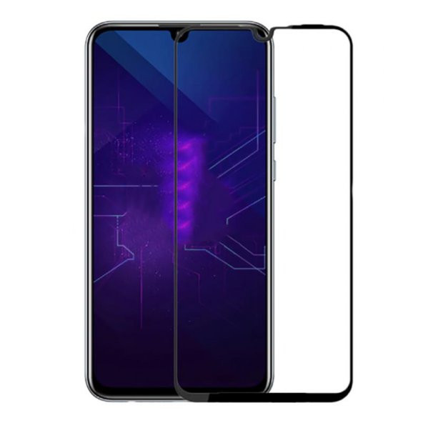 Huawei Honor 20 Lite  Evastore Kenarları Kırılmaya Dayanıklı Cam Ekran Koruyucu