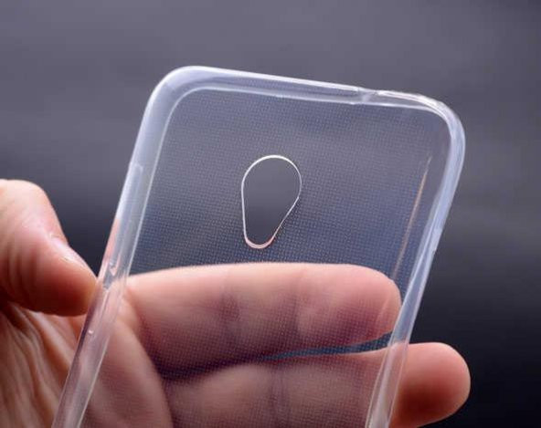 Alcatel U5 Kılıf  Evastore Süper Silikon Kapak - 2