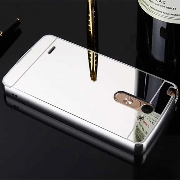 LG G3 Stylus Kılıf  Evastore Aynalı Bumper