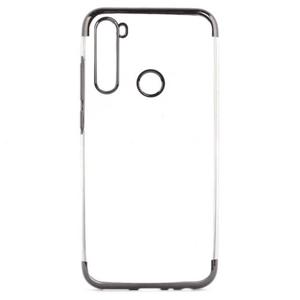 Xiaomi Redmi Note 8T Kılıf  Evastore Dört Köşeli Lazer Silikon - 4