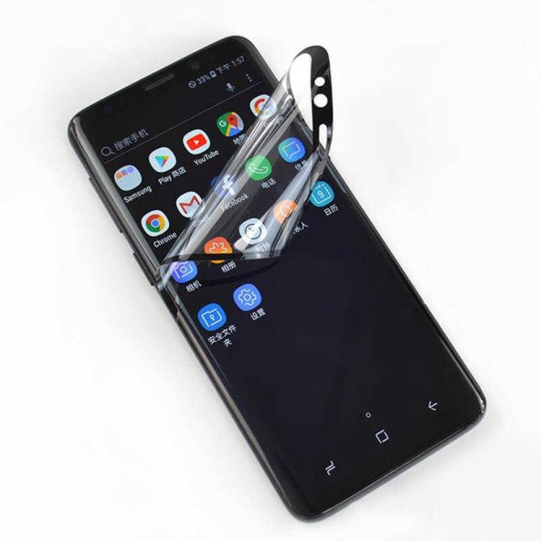 Galaxy Note 9  Evastore Zırh Shock Tpu Nano Ekran Koruyucu