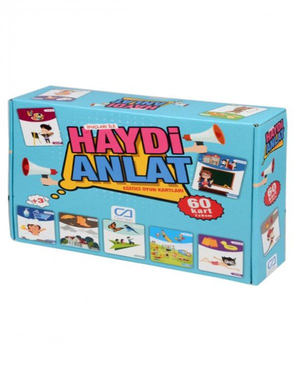 İpuçları İle Haydi Anlat Eğitici Oyun Kartları - 2