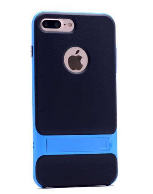 Apple iPhone 8 Plus Kılıf  Evastore Standlı Verus Kapak - 3