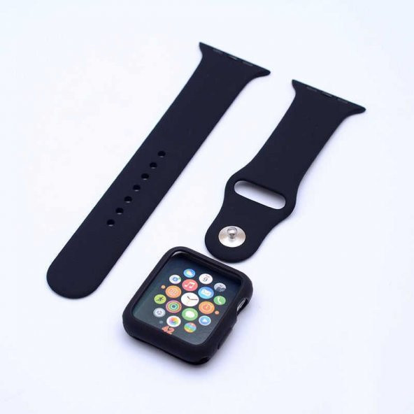 Apple Watch 38mm Evastore 3 in 1 Klasik Kordon - 4