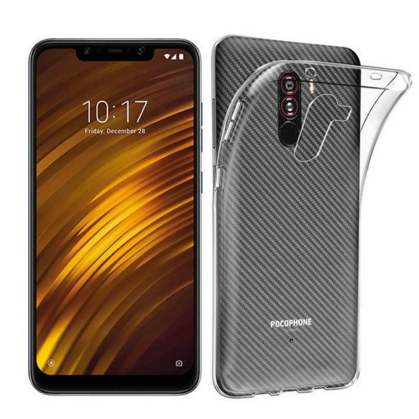 Xiaomi Pocophone F1 Kılıf  Evastore Süper Silikon