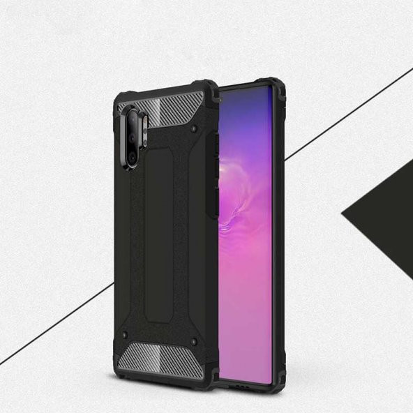 Galaxy Note 10 Plus Kılıf  Evastore Crash Silikon - 2