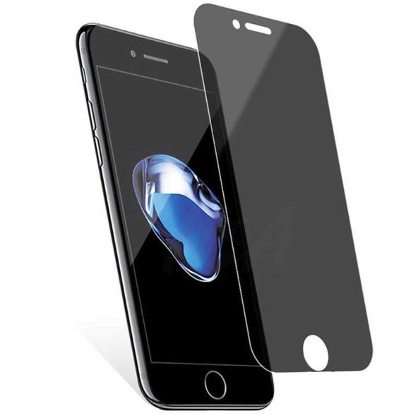 Apple iPhone 8 Plus  Evastore Kor Privacy Cam Ekran Koruyucu