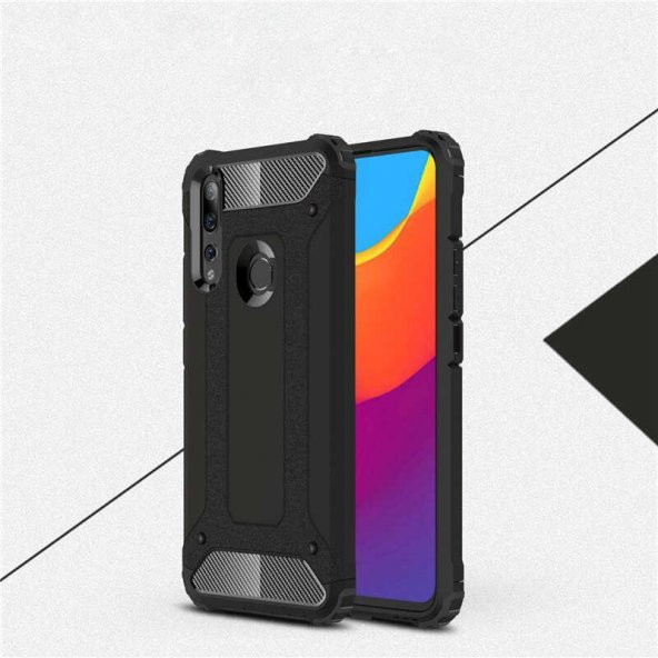 Huawei Y9 Prime 2019 Kılıf  Evastore Crash Silikon - 2