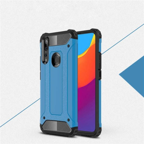 Huawei Y9 Prime 2019 Kılıf  Evastore Crash Silikon - 3