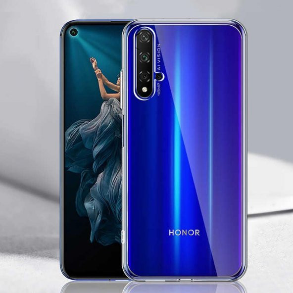 Huawei Honor 20 Kılıf  Evastore Süper Silikon - 2