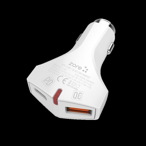 Evastore ZR-C60P Lightning 2 in 1 Araç Şarj Seti - 2